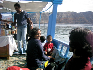 Aswathy n her husband Dinesh and Kids