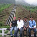 Group picture: Iyad, Imthi, Sebi and Nygil