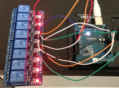 Arduino with Bluetooth 4.0 Shield - iPhone Controlled Relay