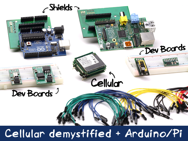 Cellular made easy (Arduino/Pi/+)